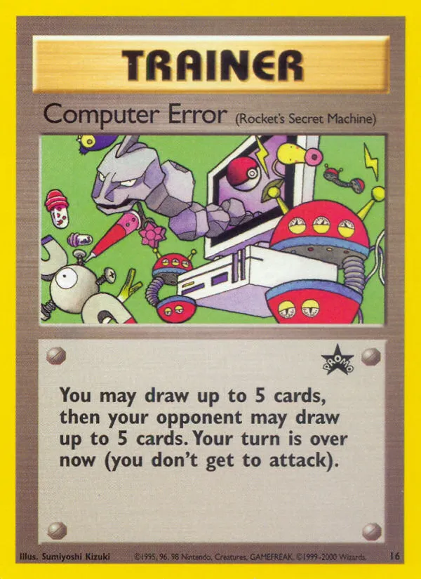 Computer Error #16, Wizards Black Star Promos Pokemon League