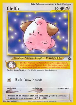 Cleffa #31, Pokemon League