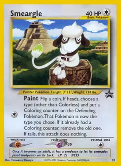 Smeargle #32, Pokemon League