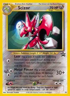 Scizor #33, Pokemon League