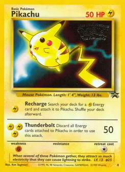 Pikachu #4, Movie Promo-Inverted Stamp Error