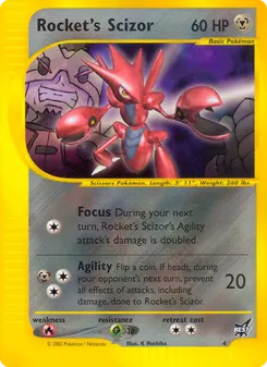 Rocket's Scizor #4, Standard