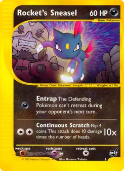 Rocket's Sneasel #5, Standard