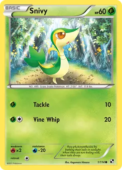 Snivy #1, Crosshatch-2011 Pokemon League