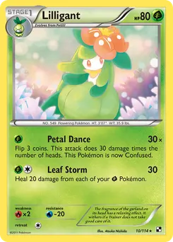 Lilligant #10, Reverse Foil