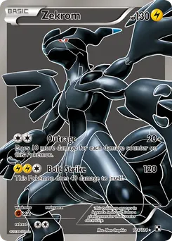 Zekrom #114, Gray Background