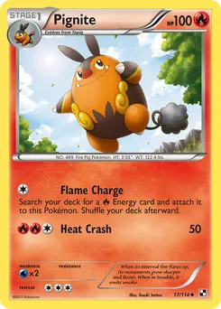 Pignite #17, Holo Cracked Ice