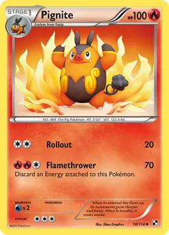 Pignite #18, Reverse Foil