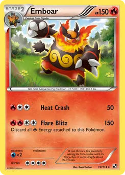 Emboar #19, Cracked Ice