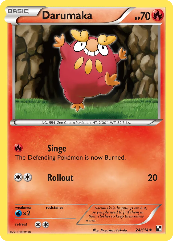 Darumaka #24, Black & White