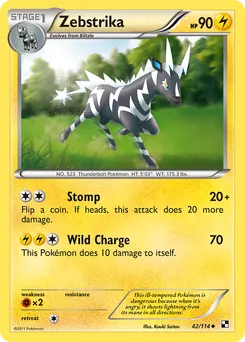Zebstrika #42, Crosshatch-2012 Pokemon League