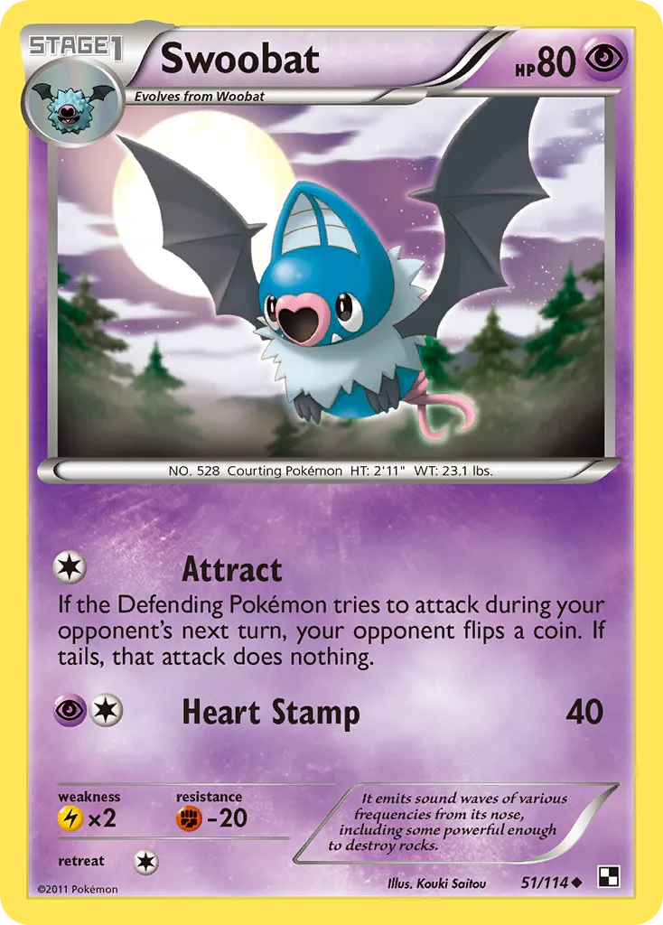 Swoobat #51, Black & White