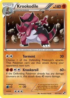 Krookodile #65, Cracked Ice