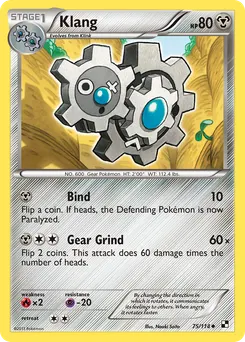 Klang #75, Holo Cracked Ice