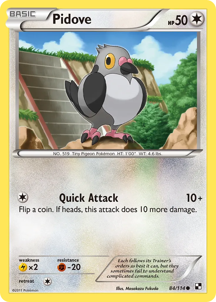 Pidove #84, Black & White
