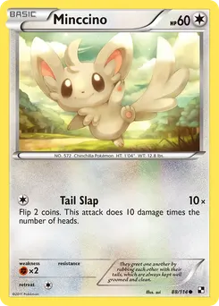Minccino #88, Reverse Foil