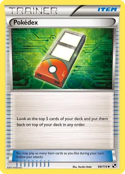Pokédex #98, Black & White