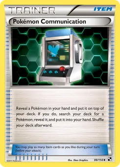 Pokémon Communication #99, Standard
