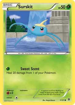 Surskit #1, Reverse Foil