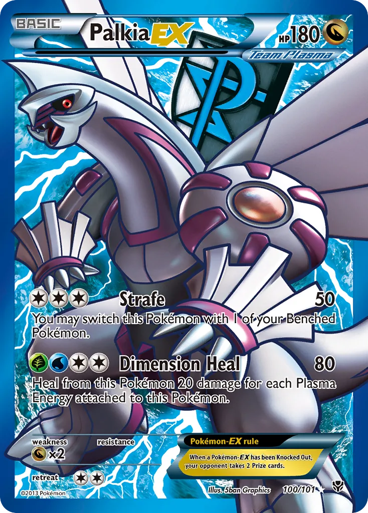 Palkia-EX #100, Plasma Blast