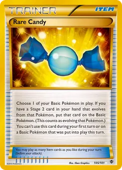 Rare Candy #105, Standard
