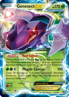 Genesect-EX #11, Standard