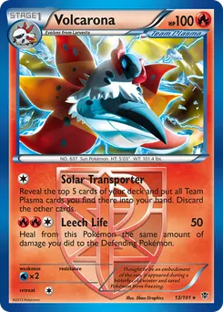 Volcarona #13, Cracked Ice