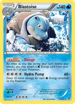 Blastoise #16, Cosmos-Corrected 2013