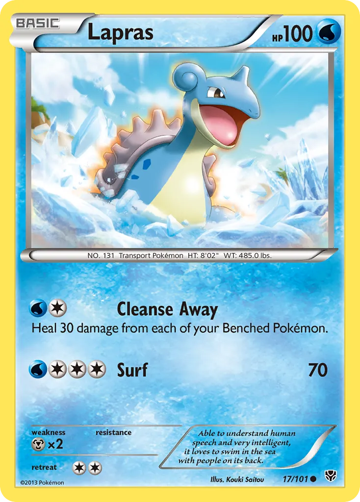 Lapras #17, Plasma Blast