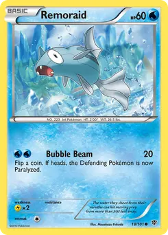Remoraid #18, Reverse Foil