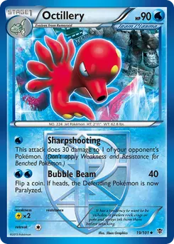 Octillery #19, Reverse Foil