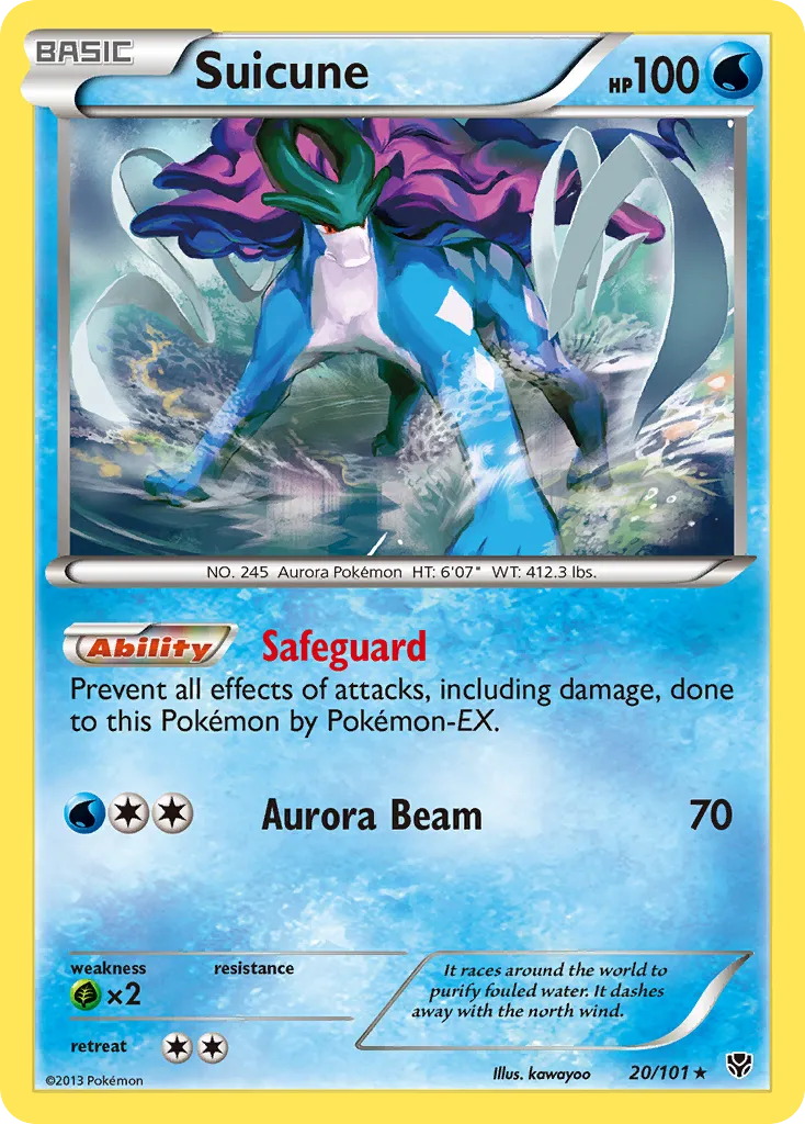 Suicune #20, Plasma Blast