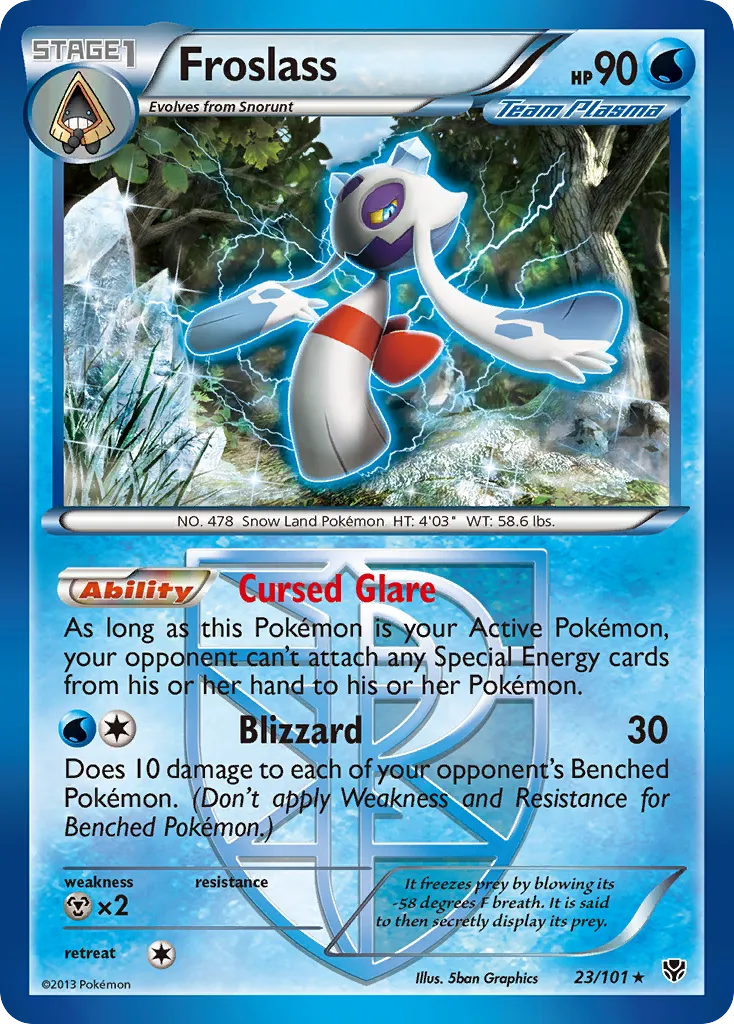 Froslass #23, Plasma Blast