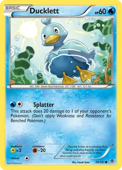 Ducklett #29, Reverse Foil