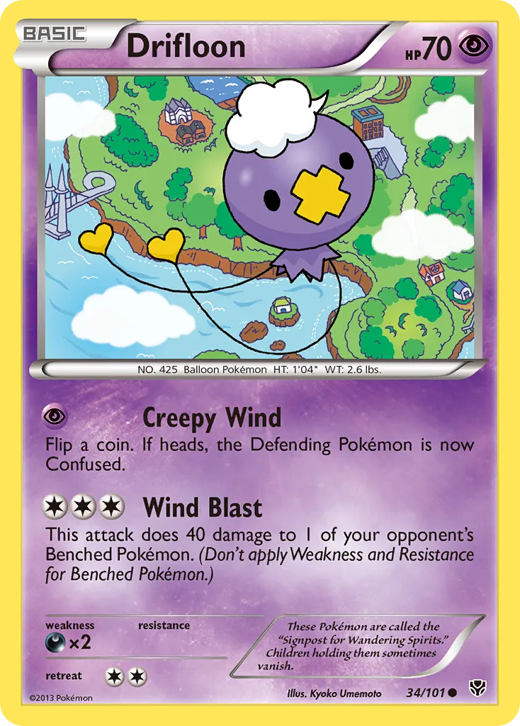 Drifloon #34, Plasma Blast