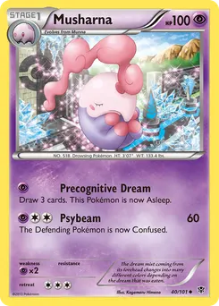 Musharna #40, Plasma Blast
