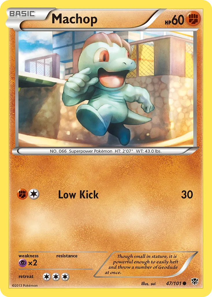 Machop #47, Plasma Blast Reverse Foil