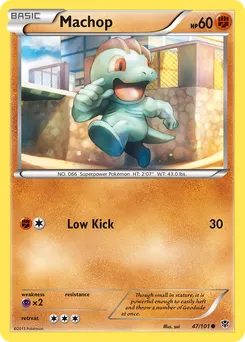 Machop #47, Reverse Foil