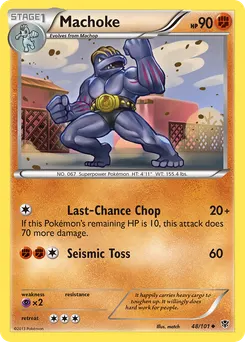 Machoke #48, Plasma Blast