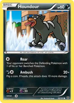 Houndour #55, Plasma Blast