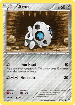 Aron #57, Reverse Foil