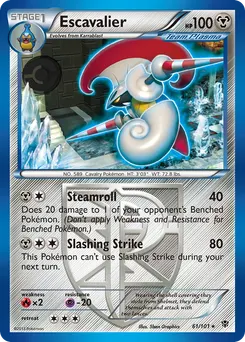 Escavalier #61, Plasma Blast