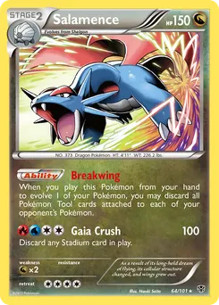 Salamence #64, Standard