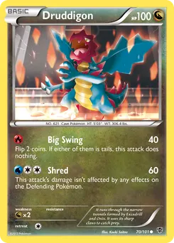 Druddigon #70, Plasma Blast