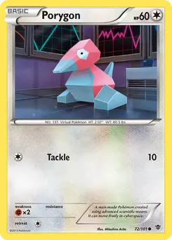Porygon #72, Plasma Blast