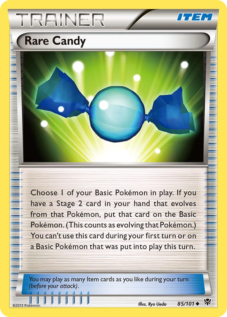 Rare Candy #85, Plasma Blast Reverse Foil