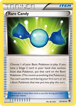 Rare Candy #85, Reverse Foil