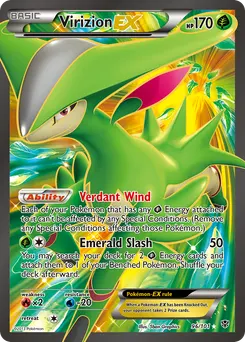 Virizion-EX #96, Standard