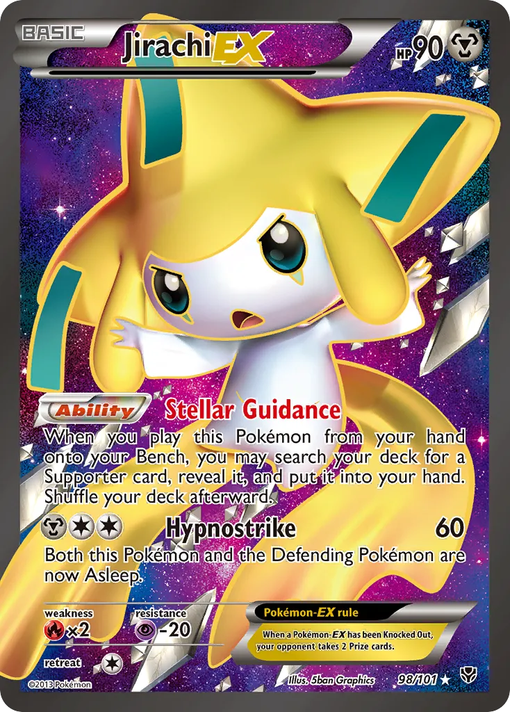 Jirachi-EX #98, Plasma Blast