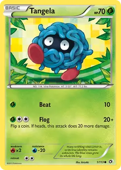 Tangela #1, Reverse Foil